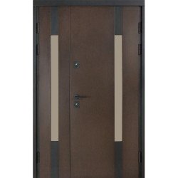 Входная дверь ТЕРМО HOUSE Kale МОДЕЛЬ 706/431 Венге темный / уличная Белый Атласный