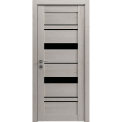 МЕЖКОМНАТНАЯ ДВЕРЬ ГРАНД LUX  5 BLK Ламеціо