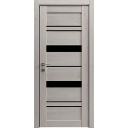 МЕЖКОМНАТНАЯ ДВЕРЬ ГРАНД LUX  5 BLK Ламеціо