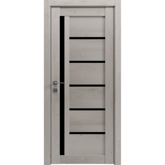 МІЖКІМНАТНІ ДВЕРІ ГРАНД LUX 6 BLK Ламеціо