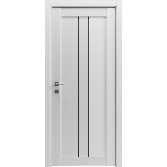 МЕЖКОМНАТНАЯ ДВЕРЬ ГРАНД LUX 1(БЕЗ ПОРОГА) Белый