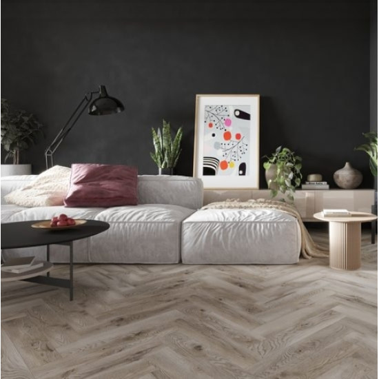 Ламінат Classen Ville 4V Herringbone Дуб Монастеріо