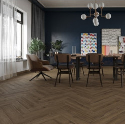 Ламинат Classen Ville 4V Herringbone Дуб Неграс