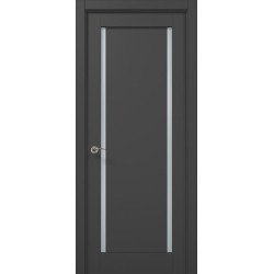 МЕЖКОМНАТНАЯ ДВЕРЬ  ML-62 Темно-сірий супермат