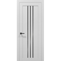 МІЖКІМНАТНІ ДВЕРІ  Т-06 (BLK) Альпійський білий (ПВХ)
