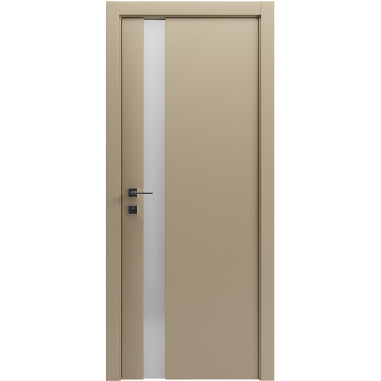 МЕЖКОМНАТНАЯ ДВЕРЬ CORTES PRIMA ,полустекло , краска RAL 1019