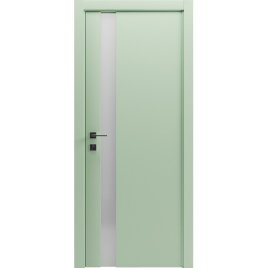 МЕЖКОМНАТНАЯ ДВЕРЬ CORTES PRIMA ,полустекло , краска RAL 6019