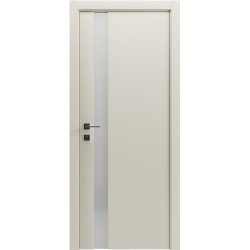 МЕЖКОМНАТНАЯ ДВЕРЬ CORTES PRIMA ,полустекло , краска RAL RAL 1013