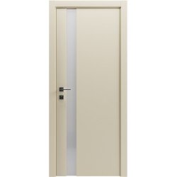 МЕЖКОМНАТНАЯ ДВЕРЬ CORTES PRIMA ,полустекло , краска RAL RAL 1015