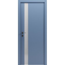 МЕЖКОМНАТНАЯ ДВЕРЬ CORTES PRIMA ,полустекло , краска RAL RAL 5014