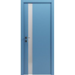 МЕЖКОМНАТНАЯ ДВЕРЬ CORTES PRIMA ,полустекло , краска RAL RAL 5024