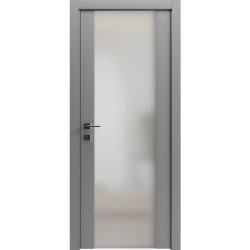 МЕЖКОМНАТНАЯ ДВЕРЬ CORTES PRIMA , стекло , краска  RAL 7037