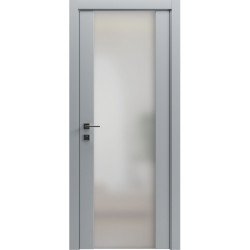 МЕЖКОМНАТНАЯ ДВЕРЬ CORTES PRIMA , стекло , краска  RAL 7040