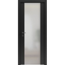 МІЖКІМНАТНІ ДВЕРІ CORTES PRIMA , скло , фарба  RAL 9004