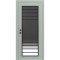 МЕЖКОМНАТНЫЕ ДВЕРИ LOFT PORTO 3 RAL 6019