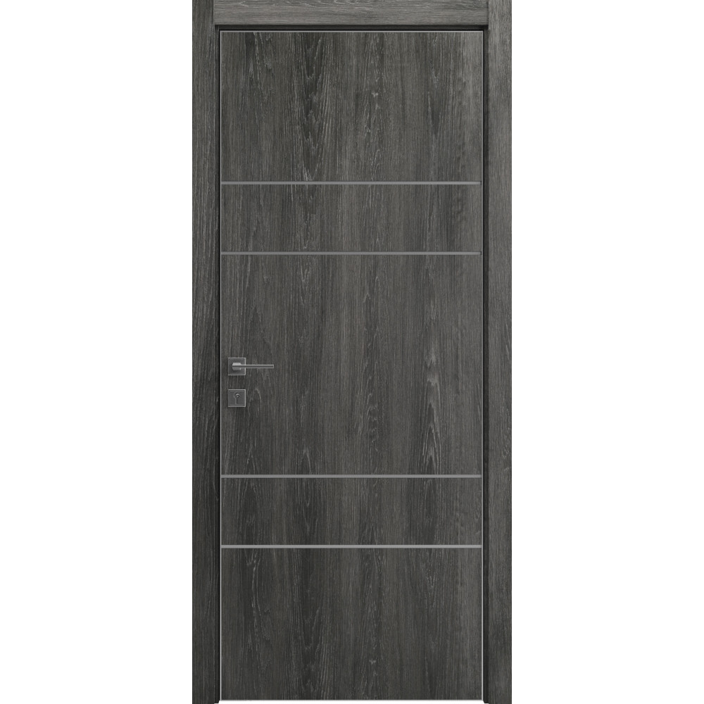 МЕЖКОМНАТНАЯ ДВЕРЬ MODERN FLAT-04 дуб шале графіт