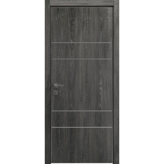 МЕЖКОМНАТНАЯ ДВЕРЬ MODERN FLAT-04 дуб шале графіт
