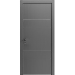 МІЖКІМНАТНІ ДВЕРІ MODERN FLAT- 04 каштан сірий
