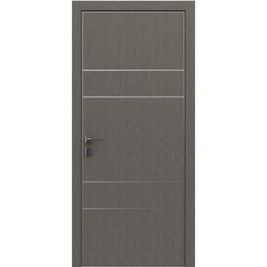 МЕЖКОМНАТНАЯ ДВЕРЬ MODERN FLAT-04 сосна браш Braun