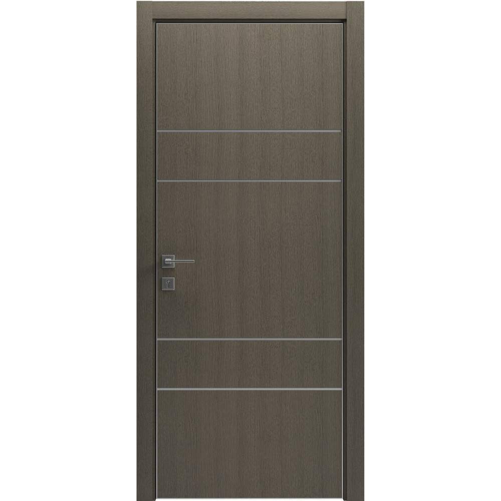 МЕЖКОМНАТНАЯ ДВЕРЬ MODERN FLAT-04 Сірий дуб