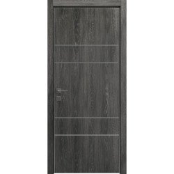 МЕЖКОМНАТНАЯ ДВЕРЬ MODERN FLAT-04 дуб шале графіт