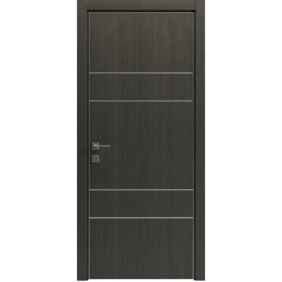 МЕЖКОМНАТНАЯ ДВЕРЬ MODERN FLAT-04 Графіт