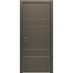 МІЖКІМНАТНІ ДВЕРІ MODERN FLAT- 04 Сірий дуб
