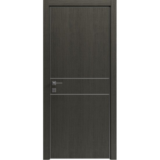 МЕЖКОМНАТНАЯ ДВЕРЬ MODERN FLAT-01 Графіт