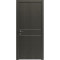 МЕЖКОМНАТНАЯ ДВЕРЬ MODERN FLAT-01 Графіт