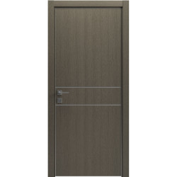 МІЖКІМНАТНІ ДВЕРІ MODERN FLAT- 01 Сірий дуб
