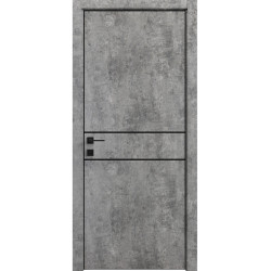 МЕЖКОМНАТНАЯ ДВЕРЬ MODERN FLAT-01 мрамор сірий
