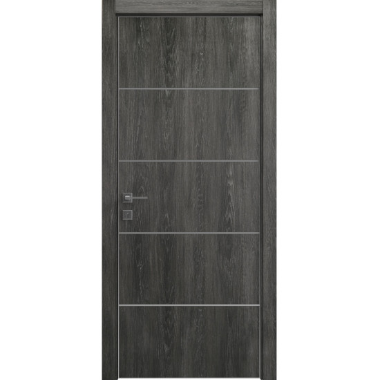 МЕЖКОМНАТНАЯ ДВЕРЬ MODERN FLAT-03 дуб шале графіт