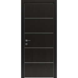 МІЖКІМНАТНІ ДВЕРІ MODERN FLAT- 03 Венге шоколадный