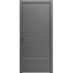 МІЖКІМНАТНІ ДВЕРІ MODERN FLAT- 03 каштан сірий