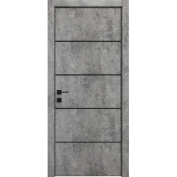 МІЖКІМНАТНІ ДВЕРІ MODERN FLAT- 03 мрамор сірий