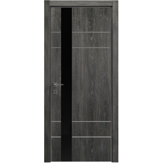 МЕЖКОМНАТНАЯ ДВЕРЬ MODERN FLAT-05 дуб шале графіт