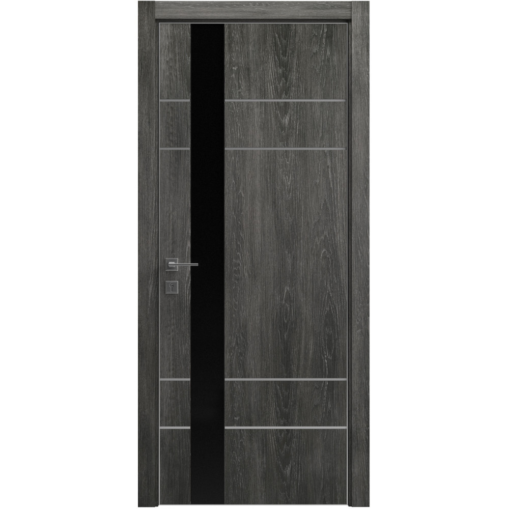МЕЖКОМНАТНАЯ ДВЕРЬ MODERN FLAT-05 дуб шале графіт