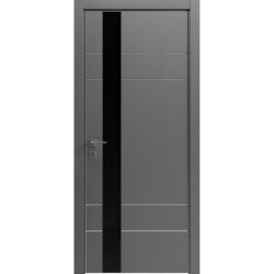 МЕЖКОМНАТНАЯ ДВЕРЬ MODERN FLAT-05 каштан сірий