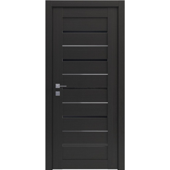 МІЖКІМНАТНІ ДВЕРІ MODERN LAZIO BLK ,напівскло