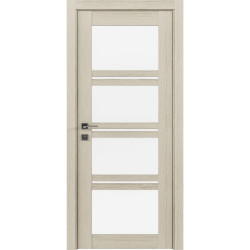 МЕЖКОМНАТНАЯ ДВЕРЬ MODERN QUADRO каштан беж