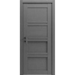 МЕЖКОМНАТНАЯ ДВЕРЬ MODERN QUADRO каштан сірий
