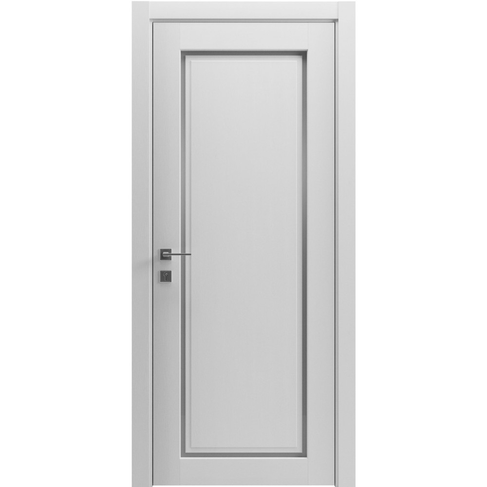 МЕЖКОМНАТНАЯ ДВЕРЬ STYLE 1 Полустекло каштан білий,