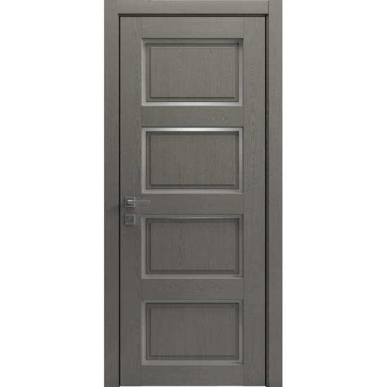 МІЖКІМНАТНІ ДВЕРІ STYLE 4 Напівскло сосна браш Braun