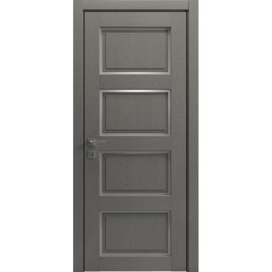 МІЖКІМНАТНІ ДВЕРІ STYLE 4 Напівскло сосна браш Braun