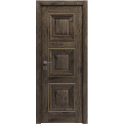 МЕЖКОМНАТНАЯ ДВЕРЬ VERSAL "Irida" basic molding, глухое АКАЦИЯ ТЕМНАЯ