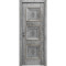 МЕЖКОМНАТНАЯ ДВЕРЬ VERSAL "Irida" basic molding, скло СЕРЫЙ МРАМОР