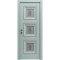 МІЖКІМНАТНІ ДВЕРІ VERSAL "Irida" basic molding, скло СОСНА БРАШ МИНТ