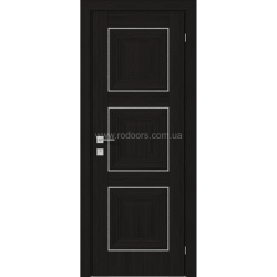 МЕЖКОМНАТНАЯ ДВЕРЬ VERSAL "Irida" basic molding, глухое ВЕНГЕ ШОКОЛАДНЫЙ