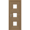 МЕЖКОМНАТНАЯ ДВЕРЬ VERSAL "Irida" basic molding, скло ДУБ НАТУРАЛЬНЫЙ