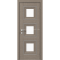 МЕЖКОМНАТНАЯ ДВЕРЬ VERSAL "Irida" basic molding, скло СЕРЫЙ ДУБ